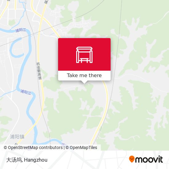 大汤坞 map