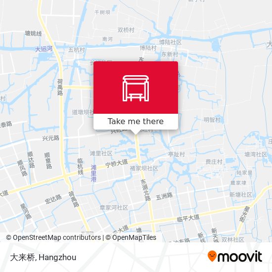 大来桥 map