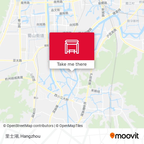 里士湖 map