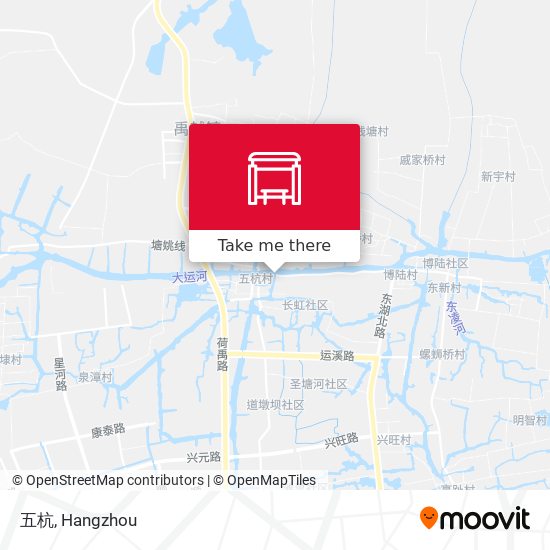五杭 map