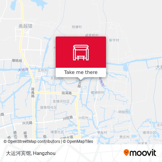 大运河宾馆 map