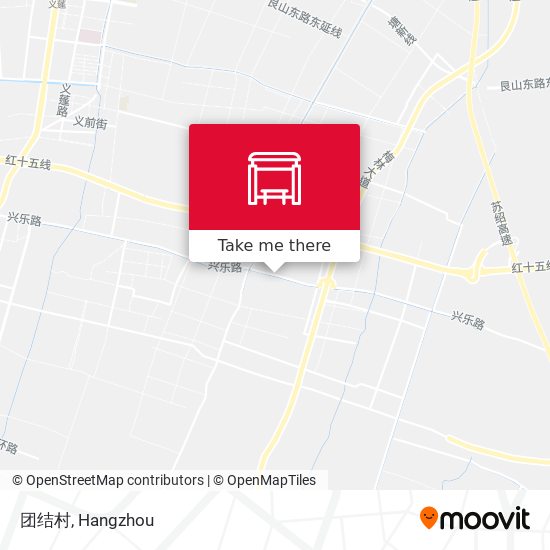 团结村 map