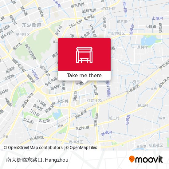 南大街临东路口 map