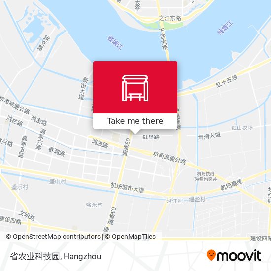 省农业科技园 map
