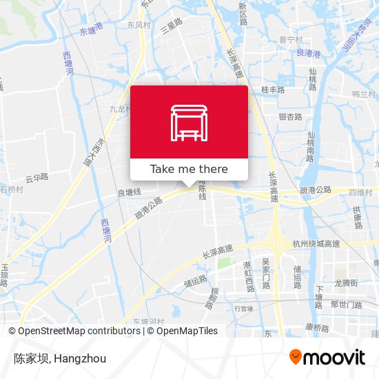 陈家坝 map