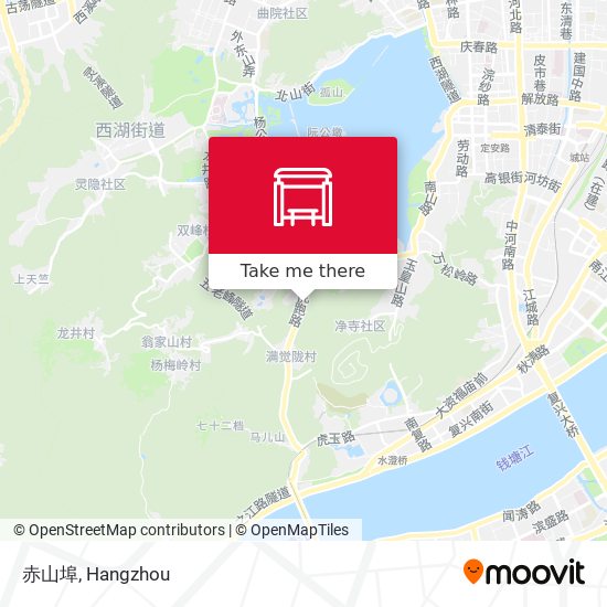 赤山埠 map