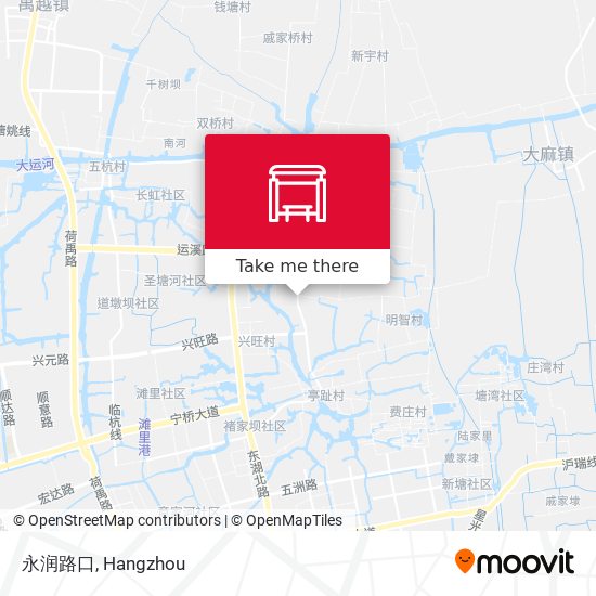 永润路口 map