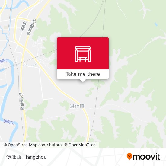 傅墩西 map