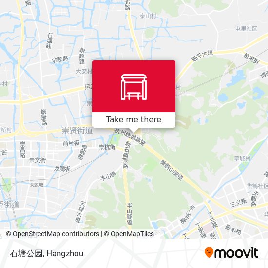 石塘公园 map