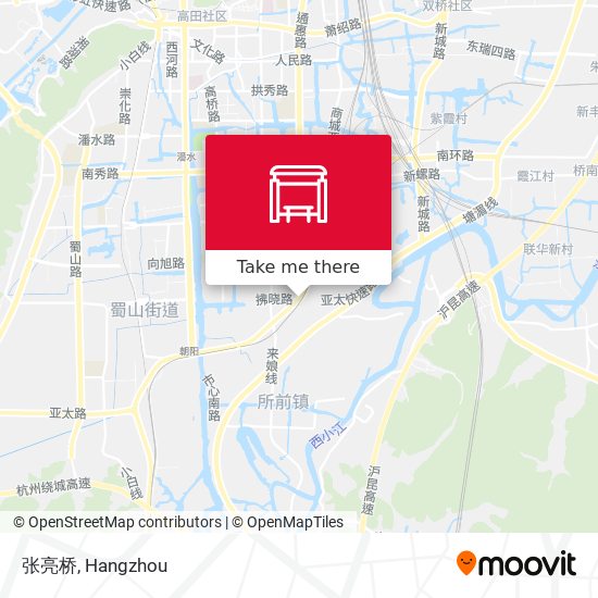 张亮桥 map
