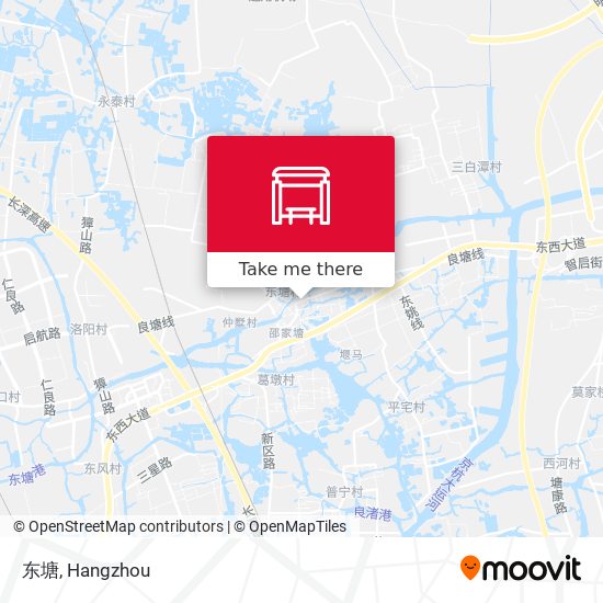 东塘 map