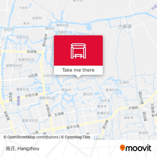 南庄 map