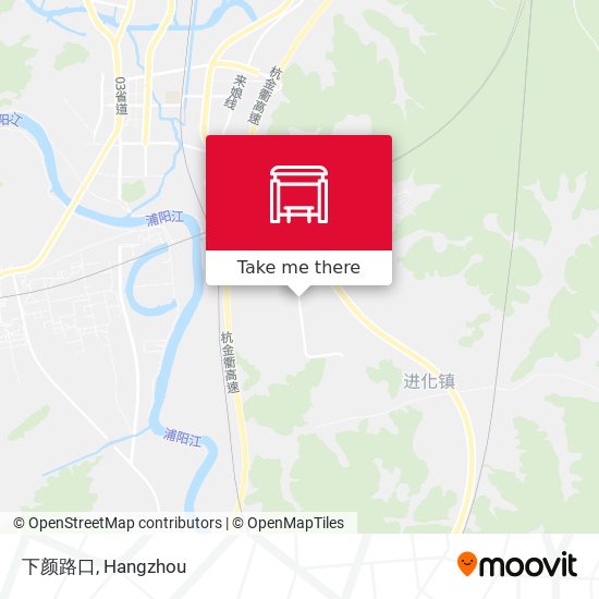 下颜路口 map