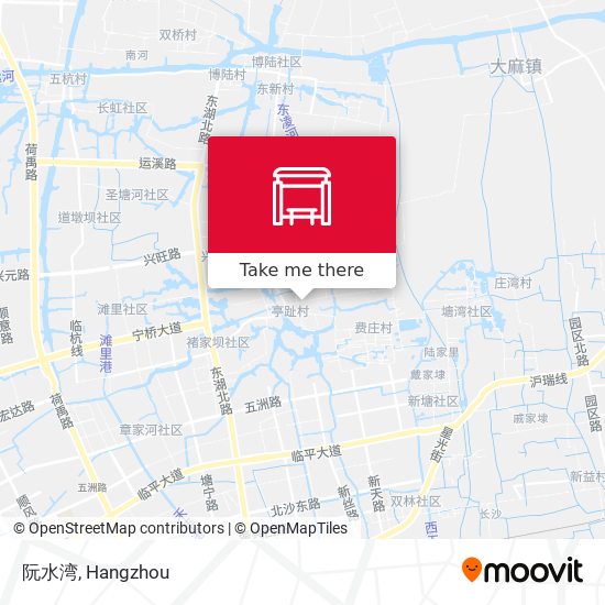 阮水湾 map
