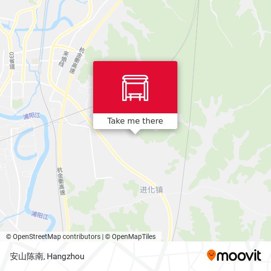 安山陈南 map