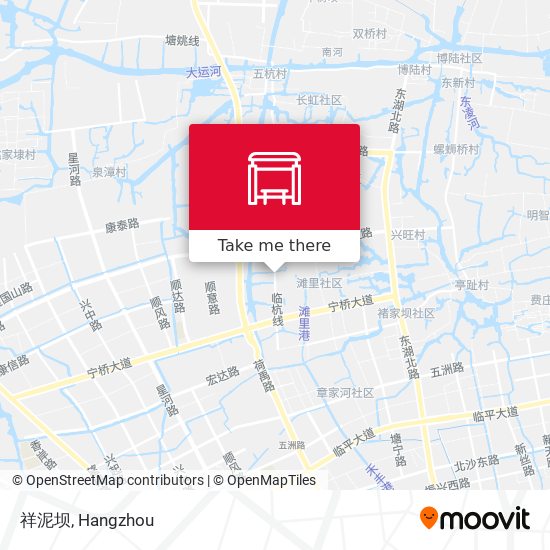 祥泥坝 map