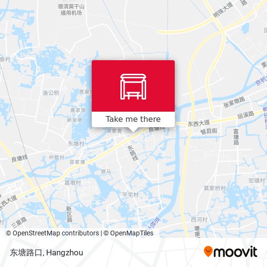 东塘路口 map