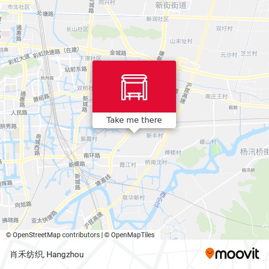 肖禾纺织 map