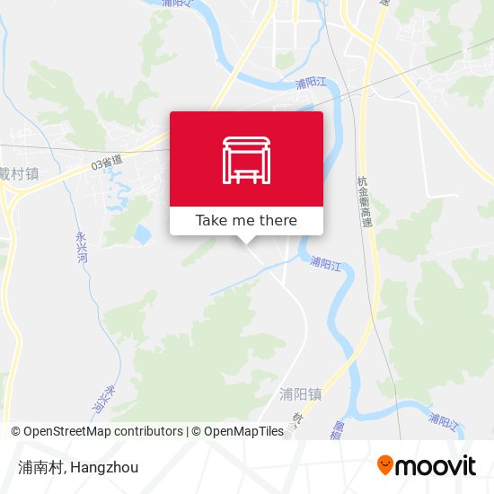 浦南村 map