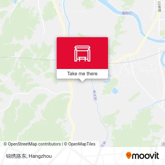 锦绣路东 map