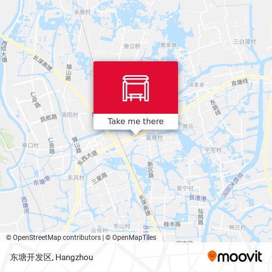 东塘开发区 map