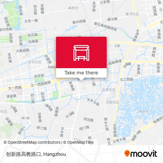 创新路高教路口 map