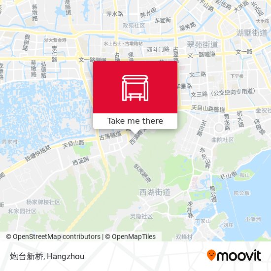 炮台新桥 map