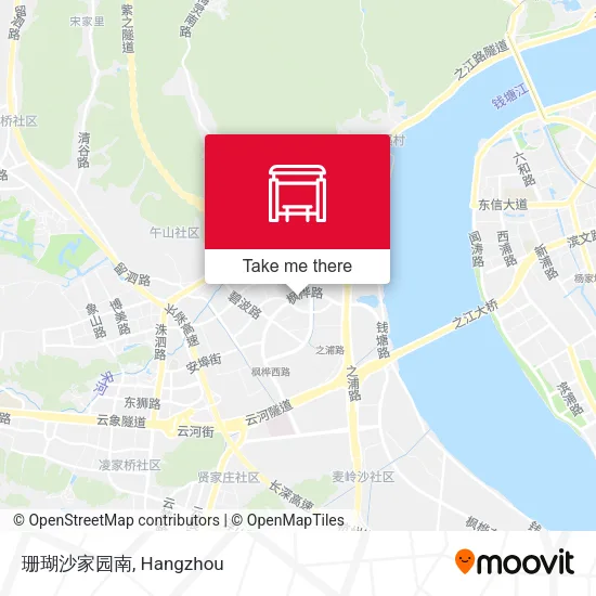 珊瑚沙家园南 map