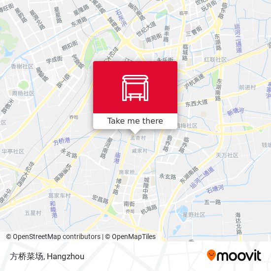 方桥菜场 map