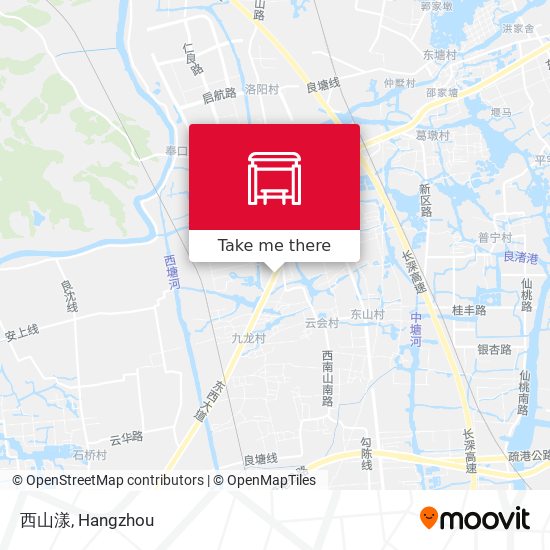 西山漾 map