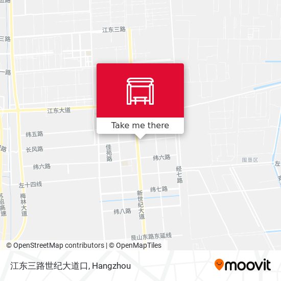 江东三路世纪大道口 map
