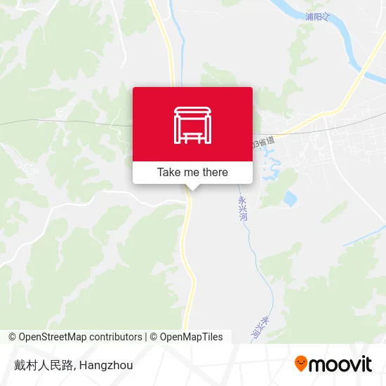 戴村人民路 map