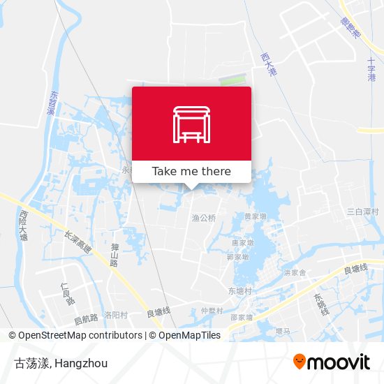 古荡漾 map