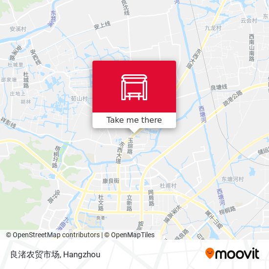 良渚农贸市场 map