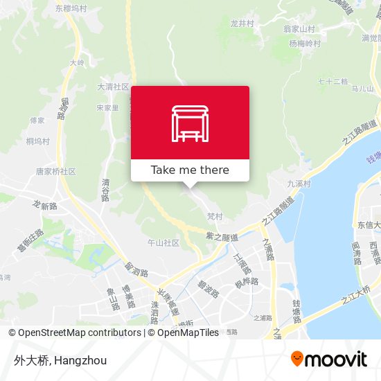 外大桥 map