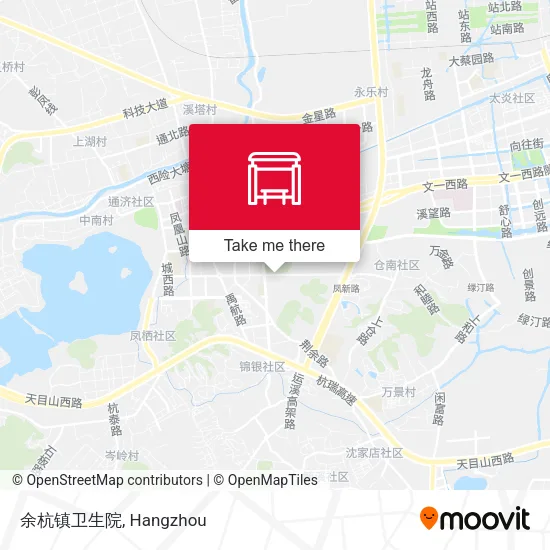 余杭镇卫生院 map