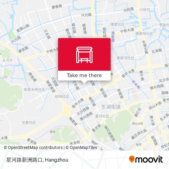 星河路新洲路口 map