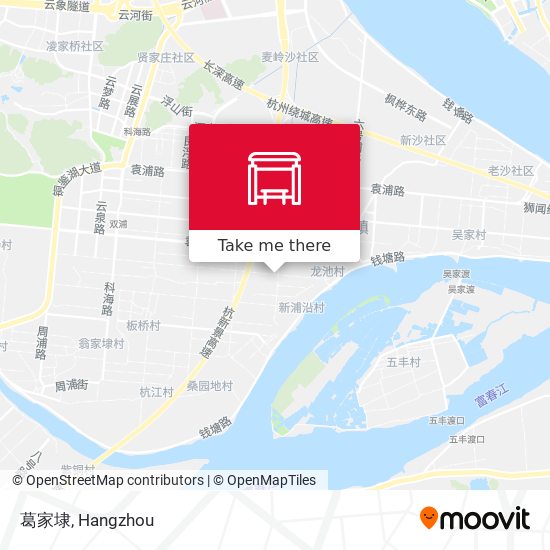 葛家埭 map