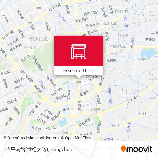 临平南站(世纪大道) map