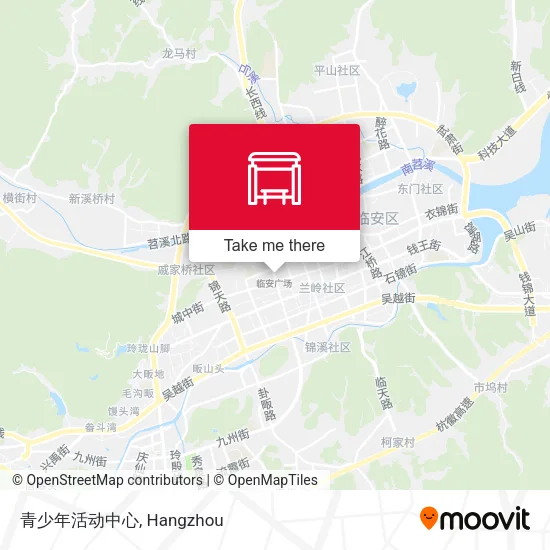 青少年活动中心 map