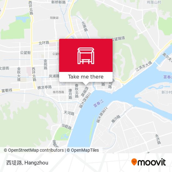 西堤路 map