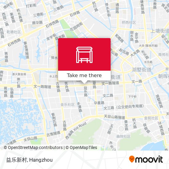 益乐新村 map
