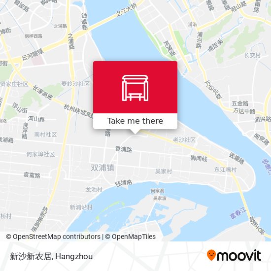 新沙新农居 map