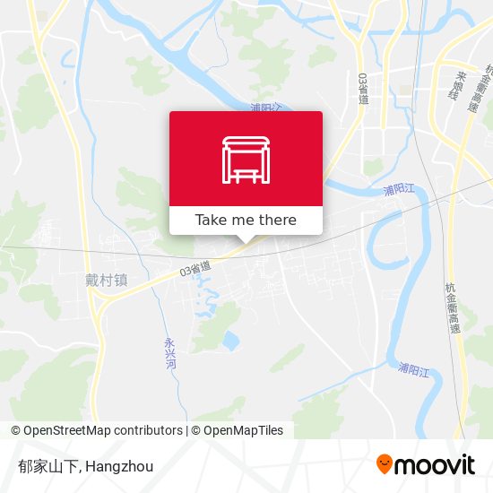 郁家山下 map