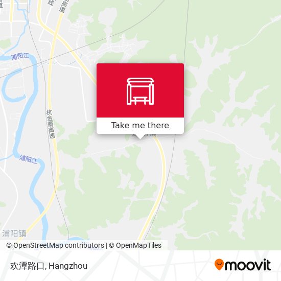 欢潭路口 map