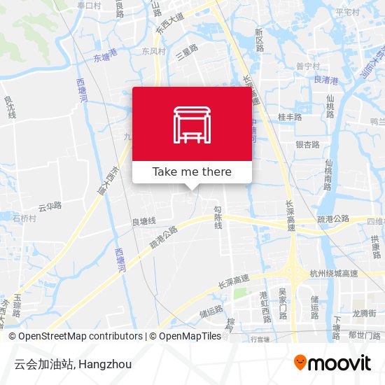 云会加油站 map