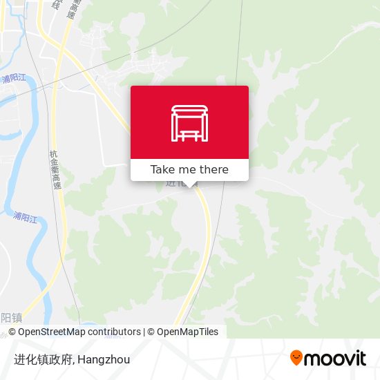 进化镇政府 map