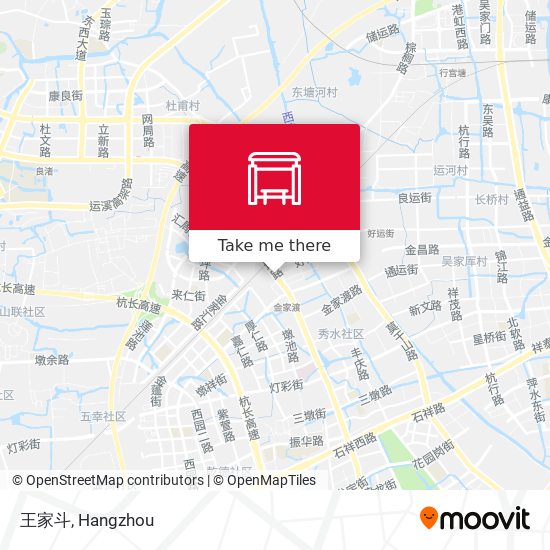 王家斗 map