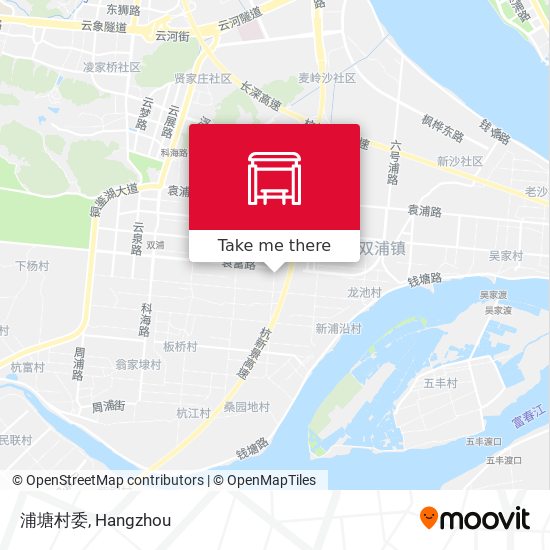浦塘村委 map