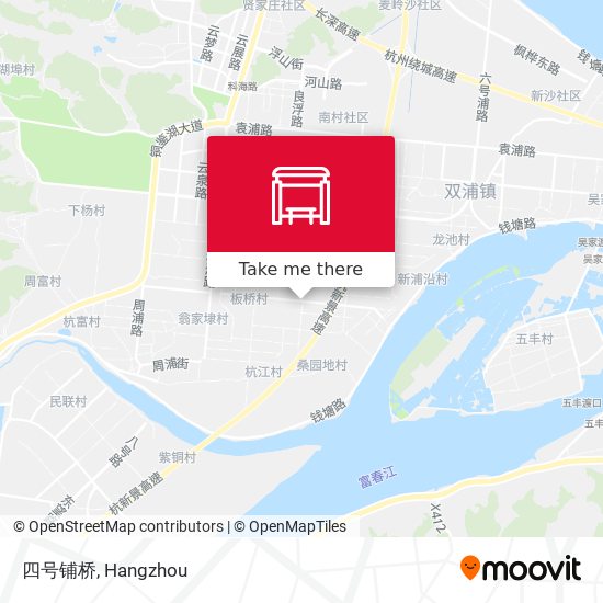 四号铺桥 map